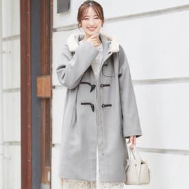 アロッタ Alotta フェイクファー付ダッフルコート （アイスグレー