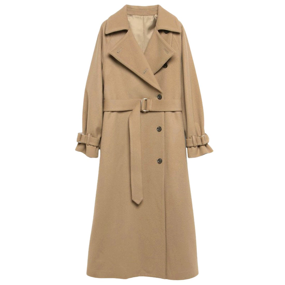 アニュアンス anuans ウールトレンチコート （BROWN） -ファッション