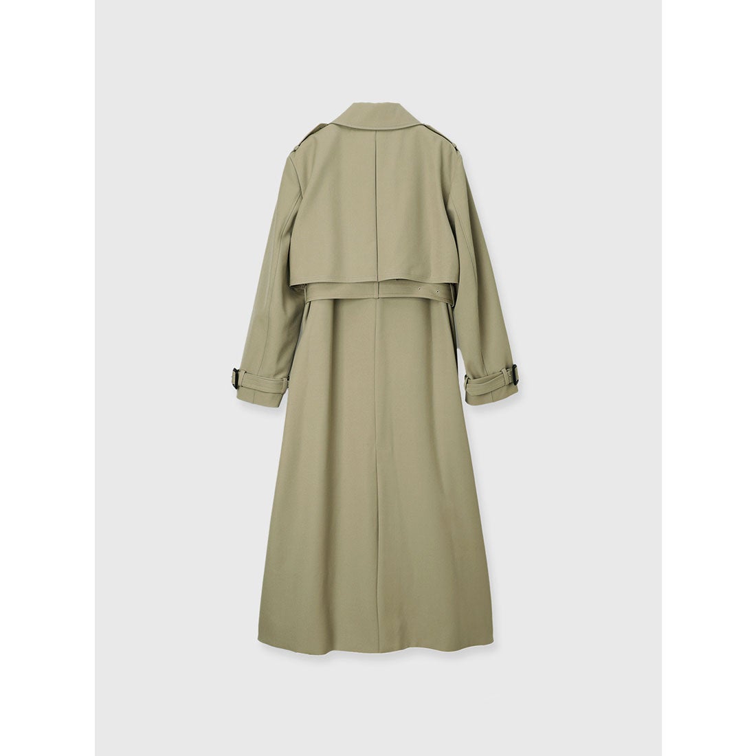 アニュアンス anuans ウールギャバジントレンチコート （BEIGE