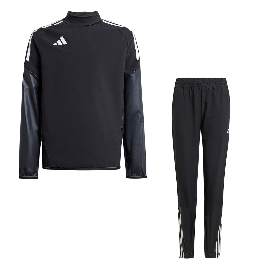 adidas アディダス キッズピステトップ&ピステパンツ(ブラック