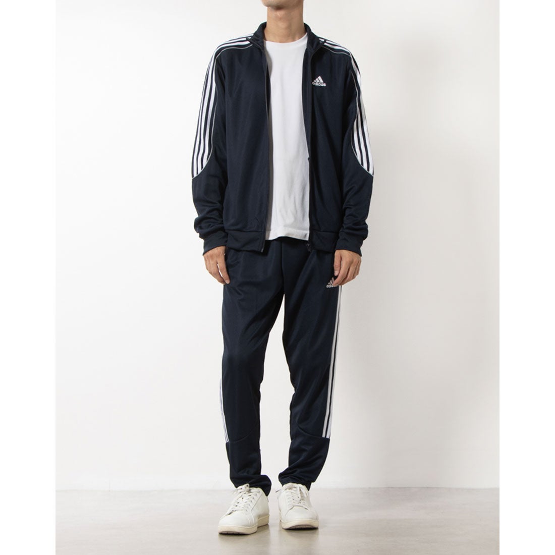 アディダス adidas メンズ ジャージ上下セット M 3S DK トラックスーツ