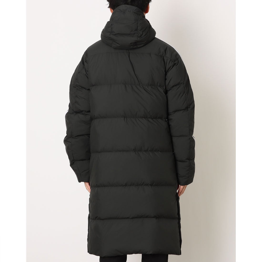 アディダス adidas メンズ ベンチコート スリーストライプス