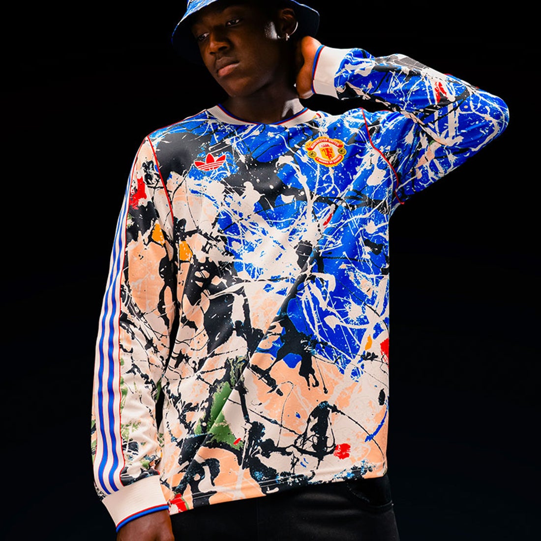 adidas マンチェスターユナイテッド × THE STONE ROSES ロングスリーブ