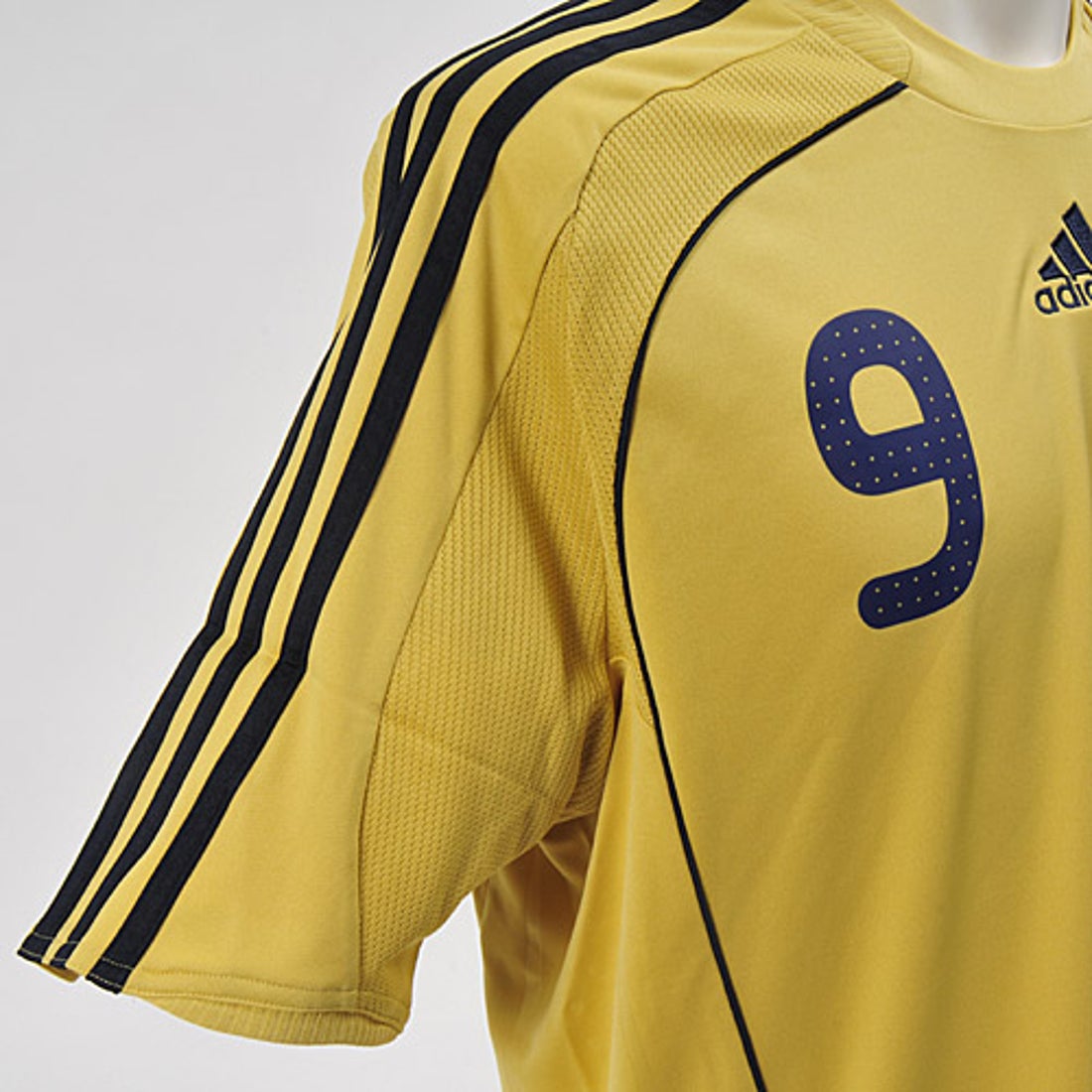 adidas スペイン代表 08/09 ユニフォーム アウェイ 半袖 #9