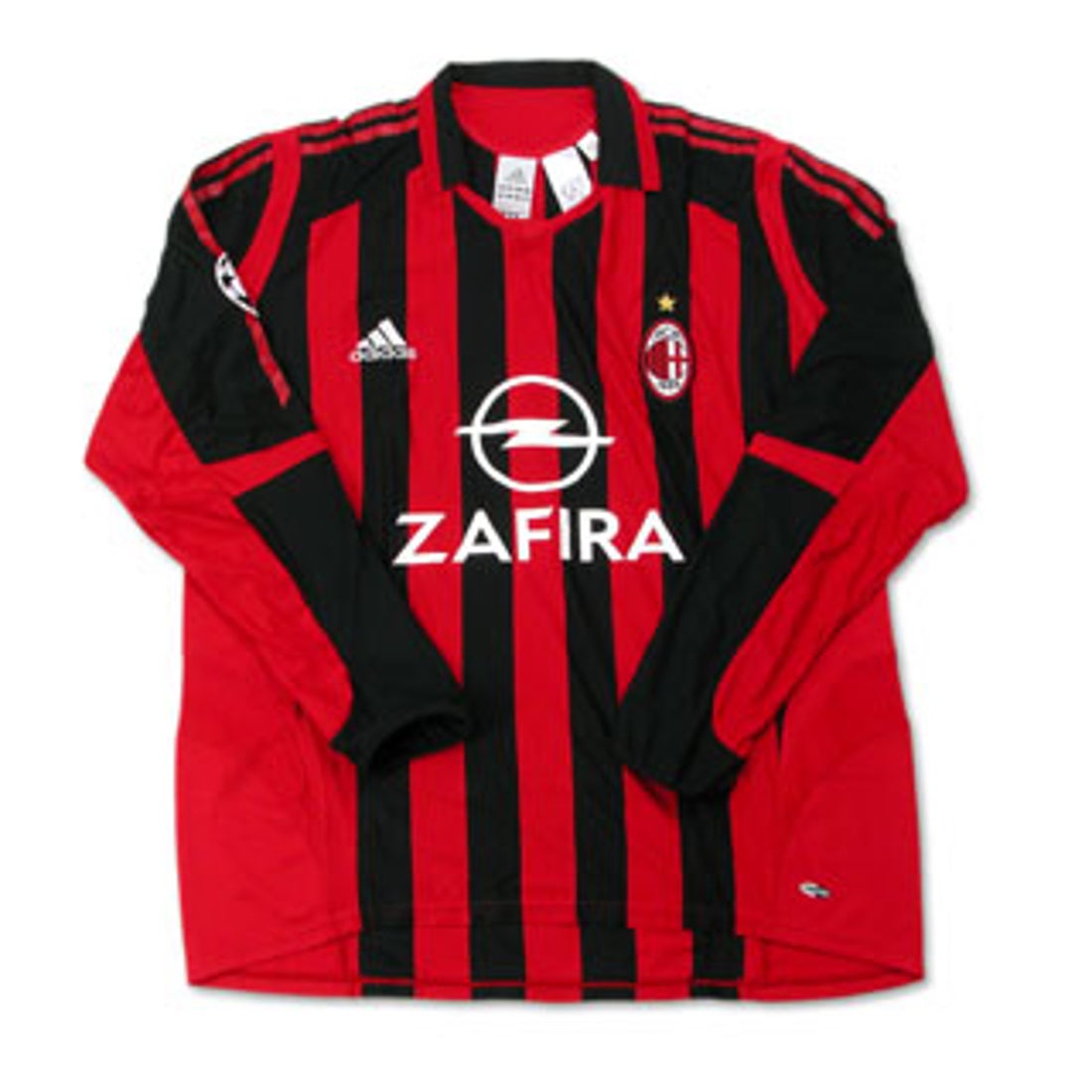 adidas ACミラン 05/06 ユニフォーム ホーム チャンピオンズリーグ