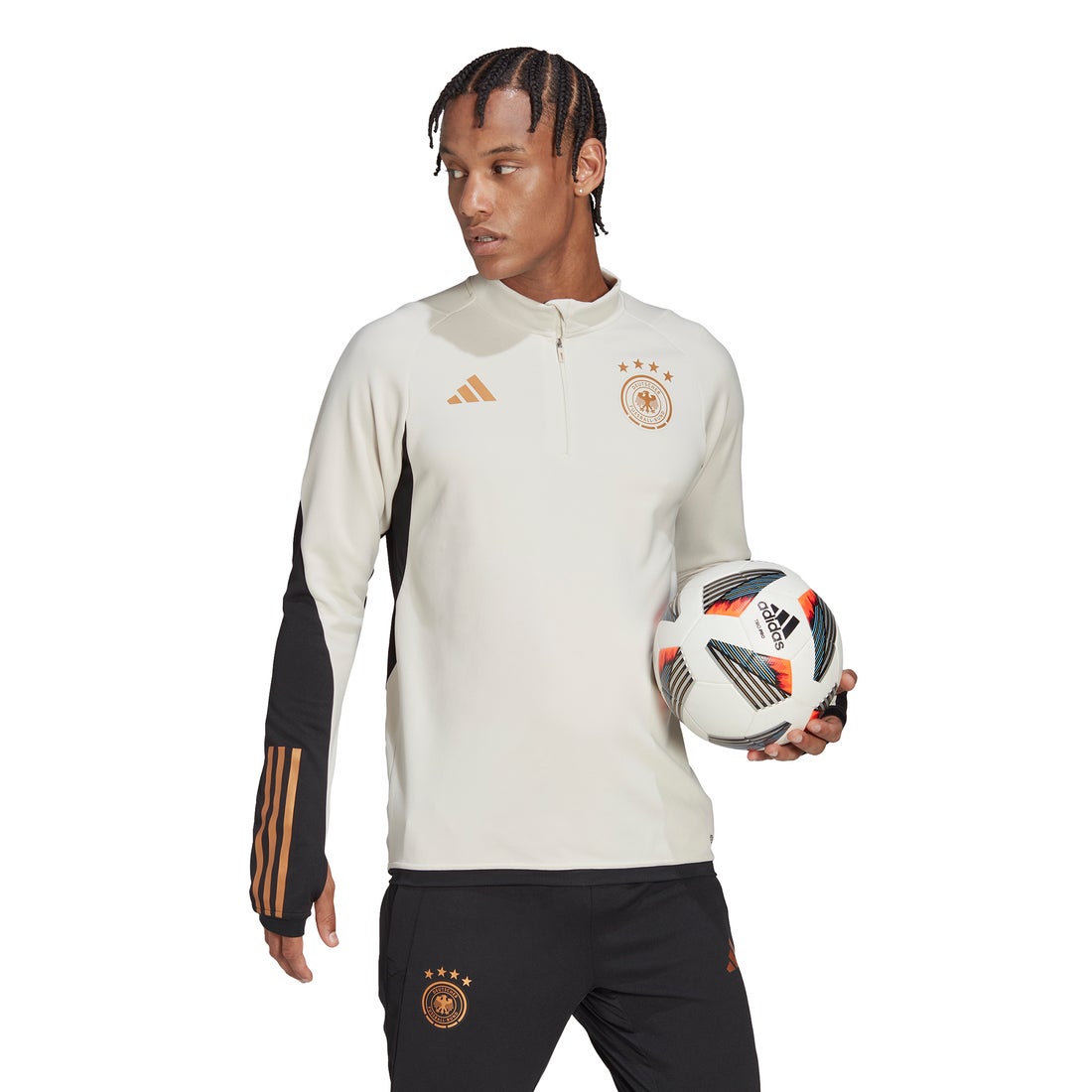 adidas ドイツ代表 2022 トレーニングトップ(ホワイト) VS318 HF3974