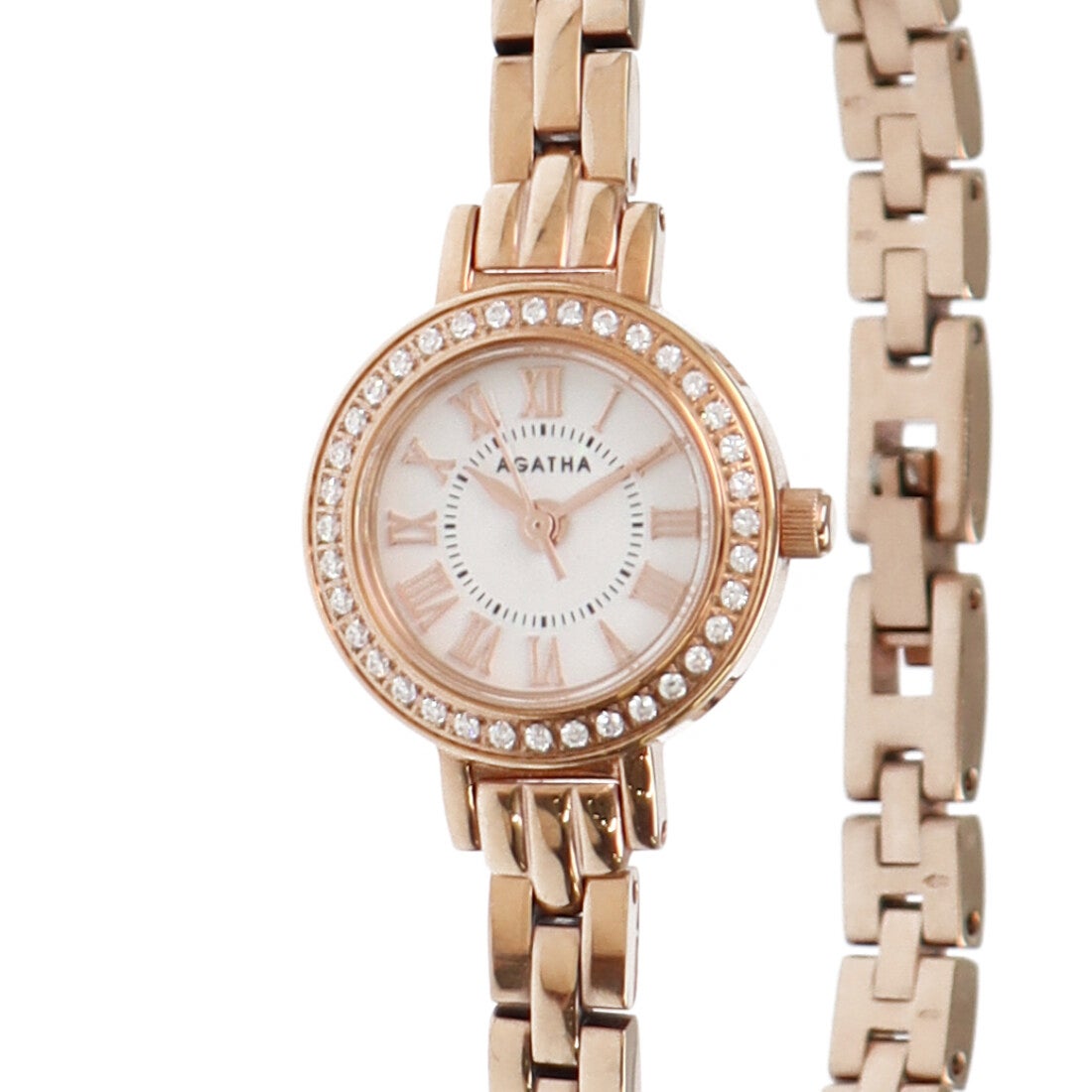 アガタ パリ AGATHA PARIS ミニヨンウオッチ、ラウンド、ブレスレット