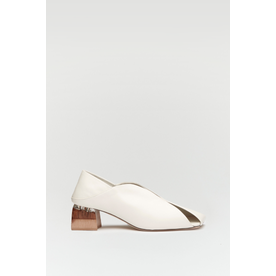 ERIN LEATHER PUMPS （White） -ALM. official web store | オリジナル