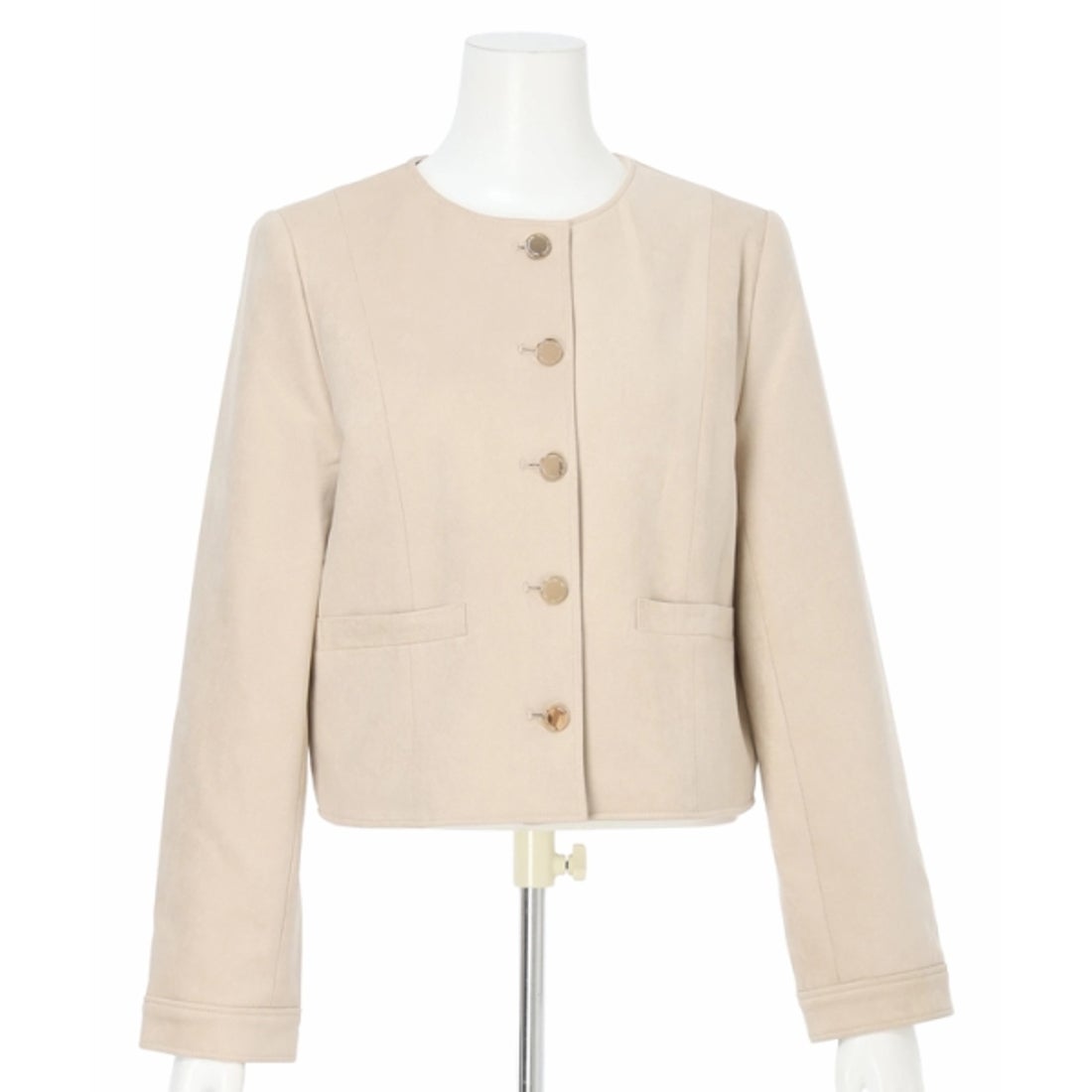 アプワイザー・リッシェ Apuweiser-riche スエードノーカラー