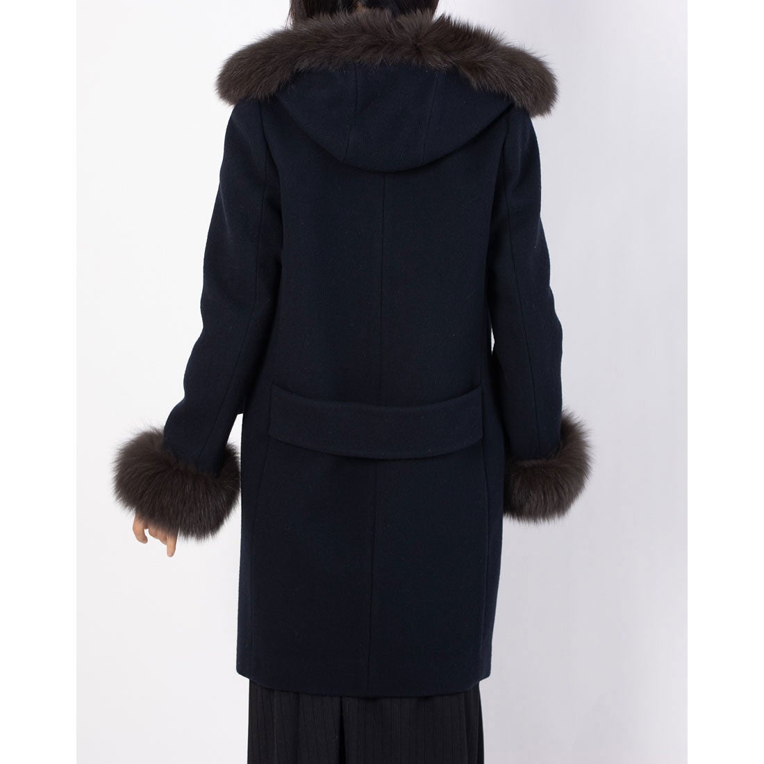 アプワイザーリッシェ Apuweiser-riche フードファー付5WAYコート （紺