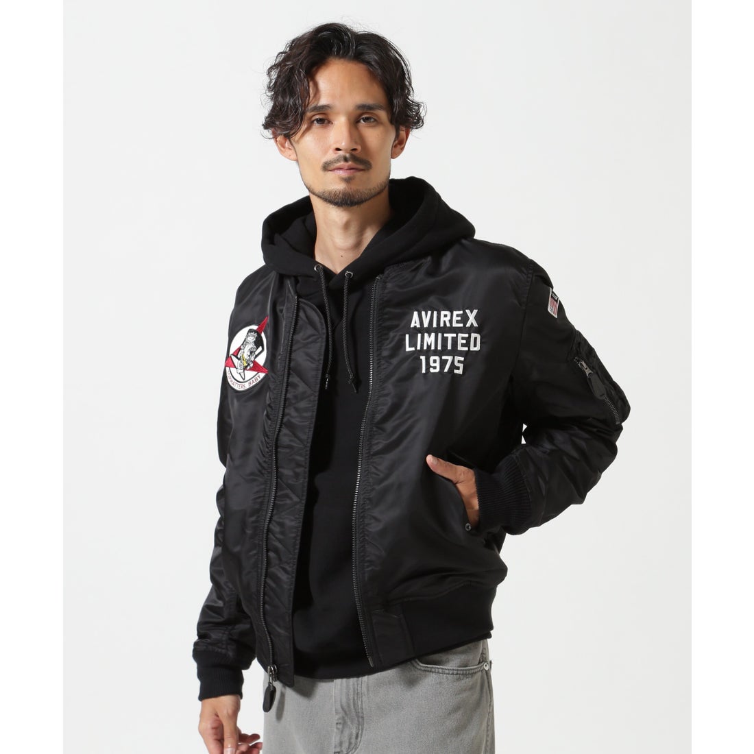 アヴィレックス AVIREX 《WEB&DEPOT限定》LIGHT MA－1 TOPHATTERS