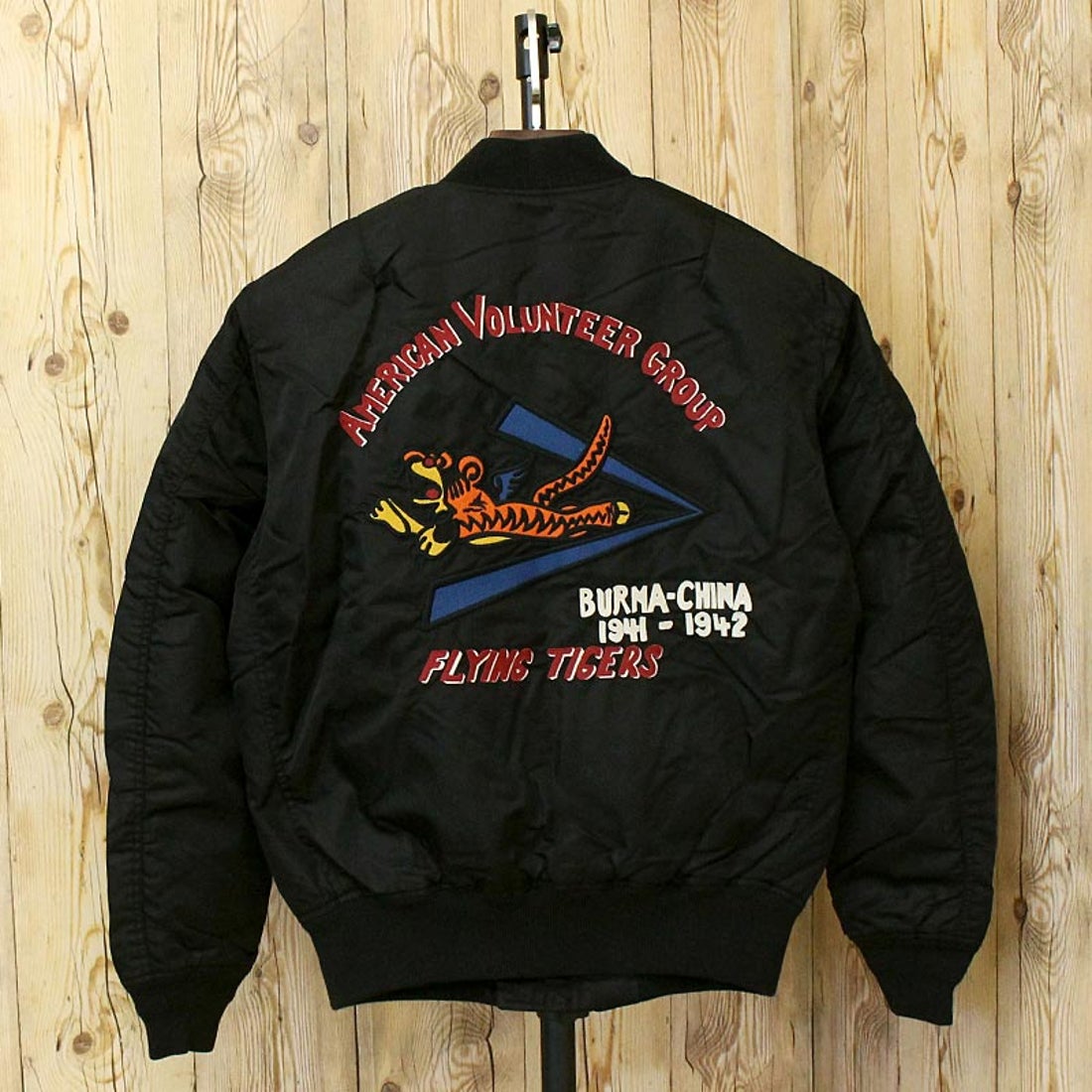 アヴィレックス AVIREX WASHED MA-1 FLYING TIGERS フライングタイガー