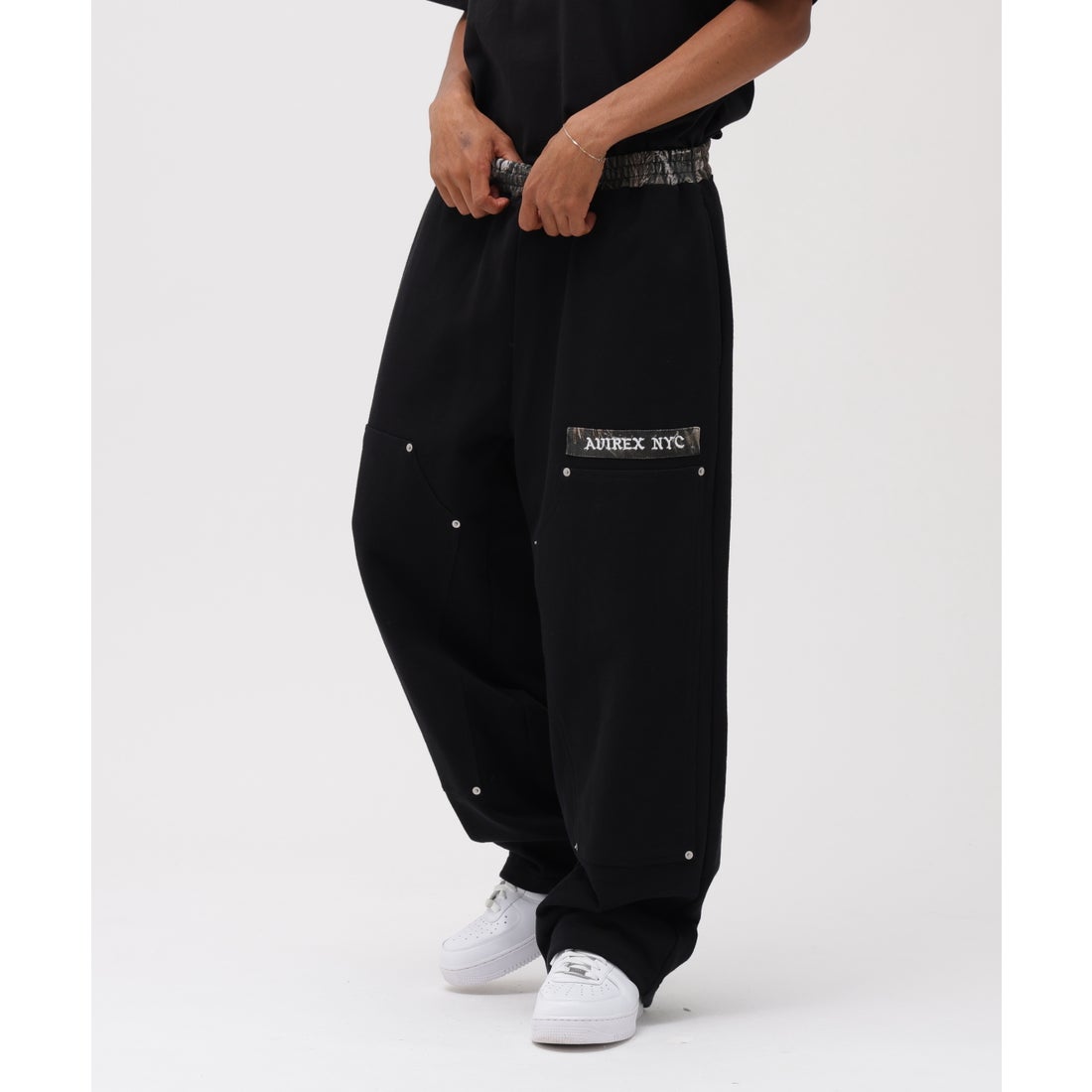 アヴィレックス AVIREX SWEAT PAINTER PANTS ”REAL TREE （カモ4