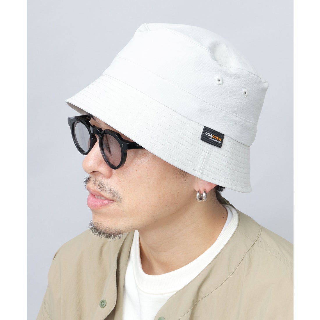 ベーシックエンチ Basiquenti バケットハット メンズ 帽子 撥水 ダウン