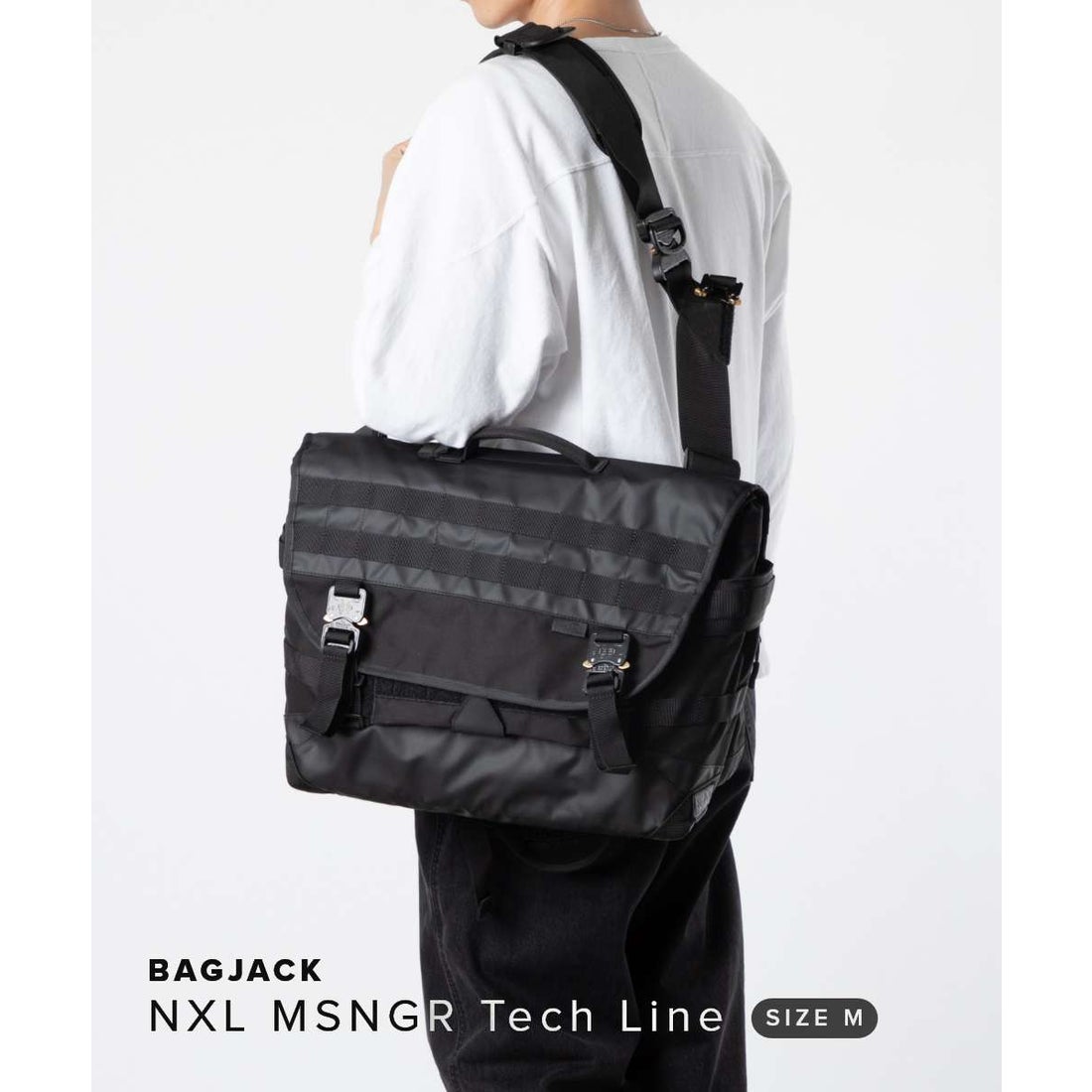 バッグジャック bagjack NXL MSNGR Tech-line M メンズ レディース