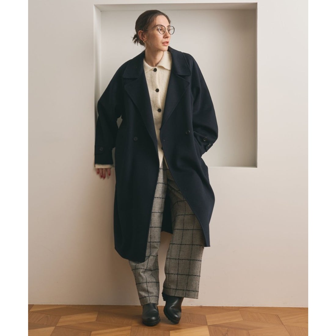 BEAUTY&YOUTH UNITED ARROWS リバー テーラード スタンドカラーコート