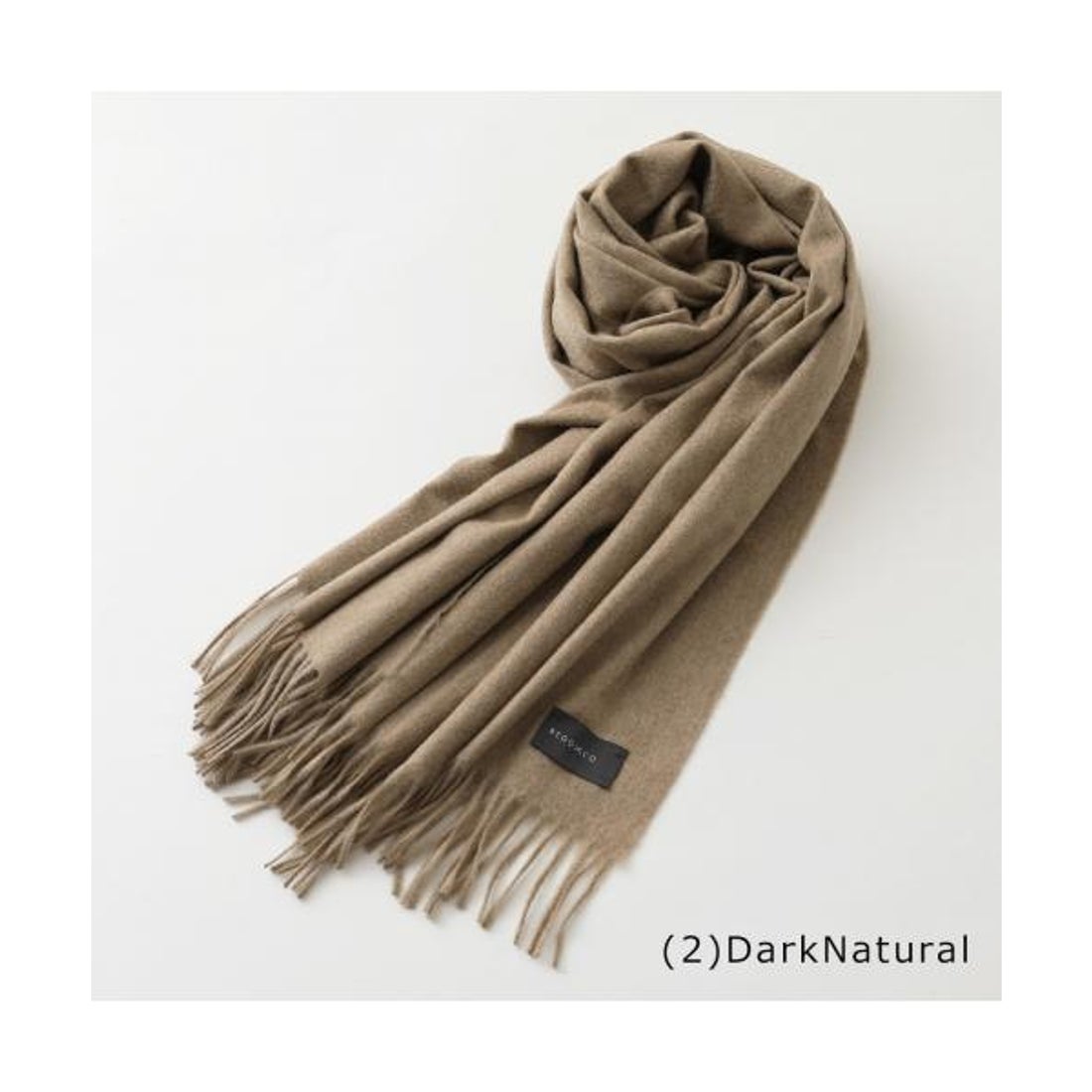 ベグアンドコー Begg x Co BEGG&CO マフラー Arran Plain Dark Light