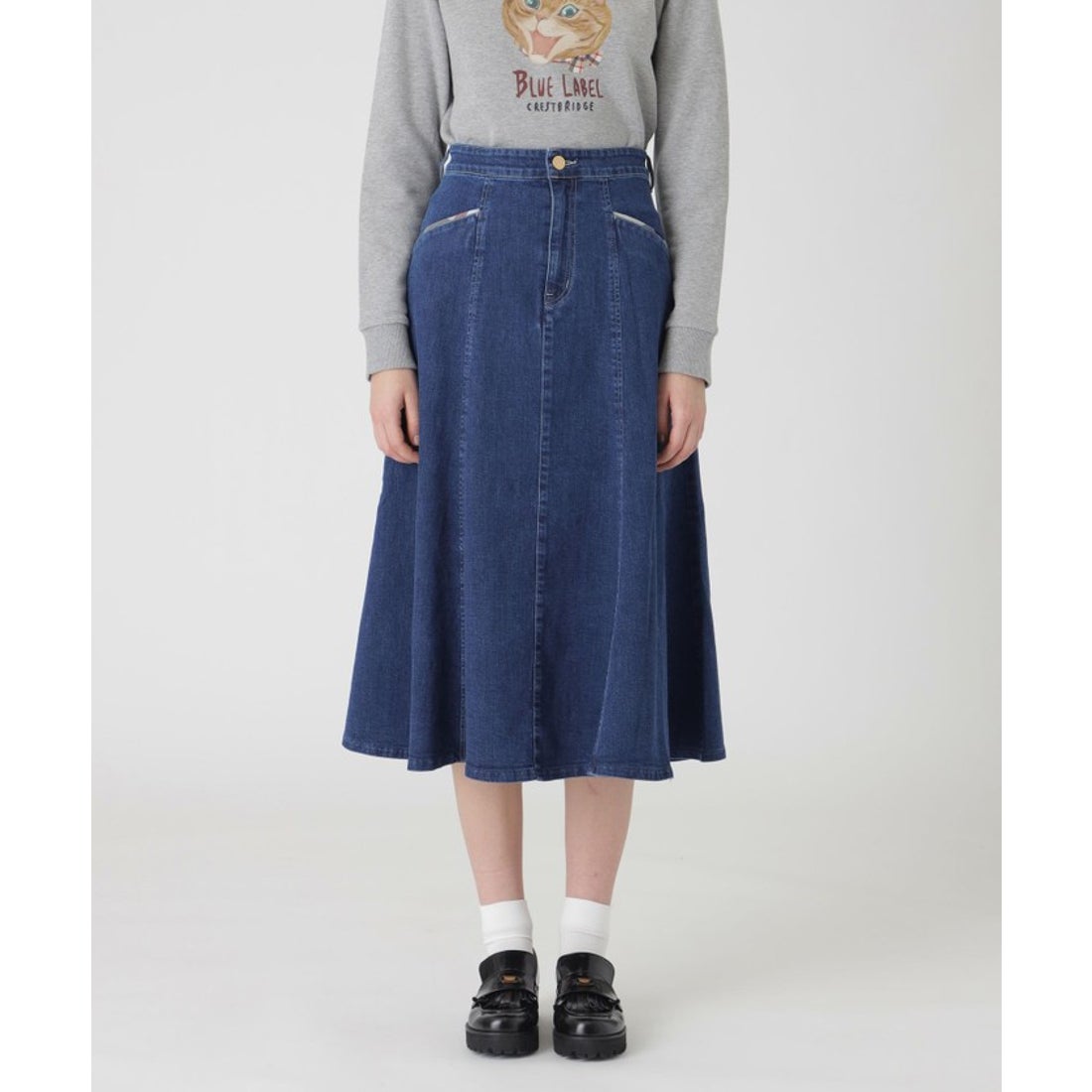 ブルーレーベルクレストブリッジ BLUE LABEL CRESTBRIDGE ストレッチ