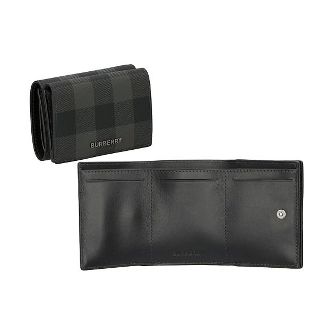 バーバリー BURBERRY バーバリー 8062606 三つ折り財布 （CHARCOAL