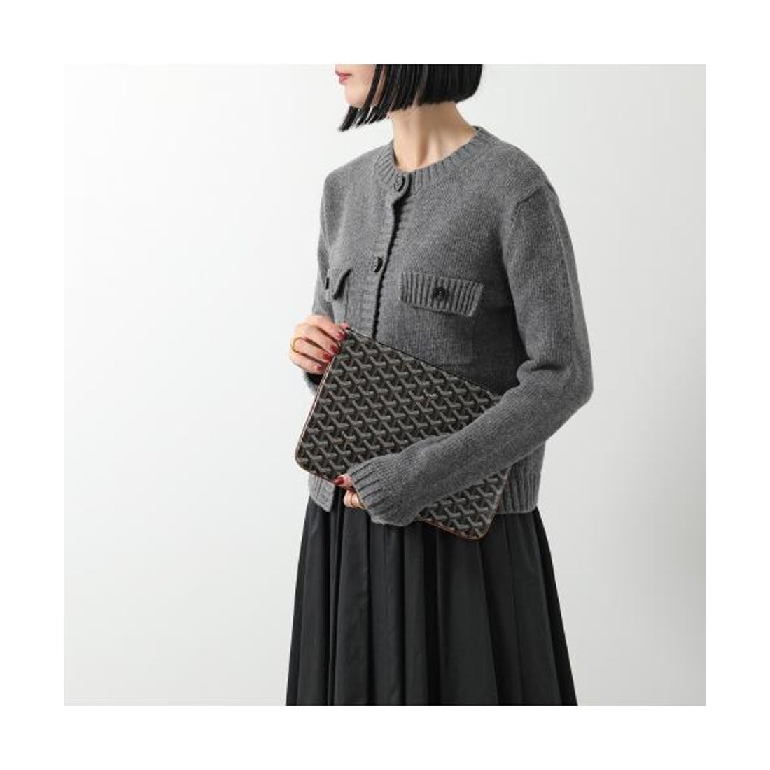 ゴヤール GOYARD GOYARD クラッチバック Pochette Senat MM ポーチ