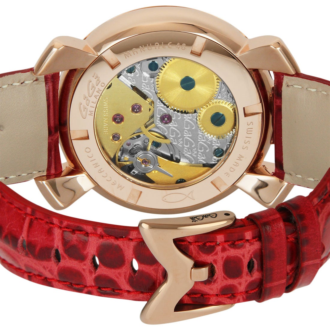 GAGAMILANO ガガミラノ GaGa MILANO マヌアーレ48MM メンズ 時計