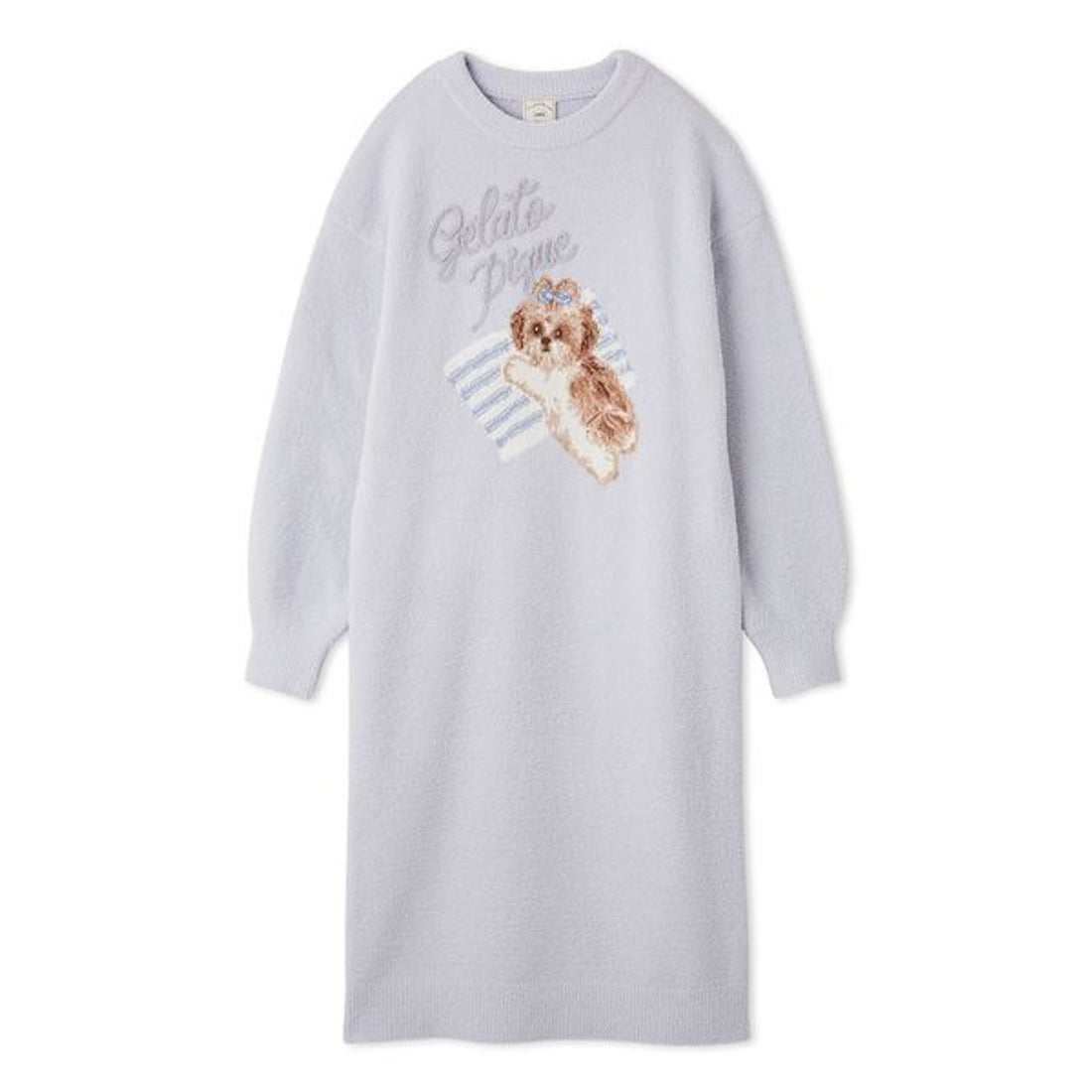 ジェラートピケ gelato pique シーズ―ジャガードワンピーズ （BLU