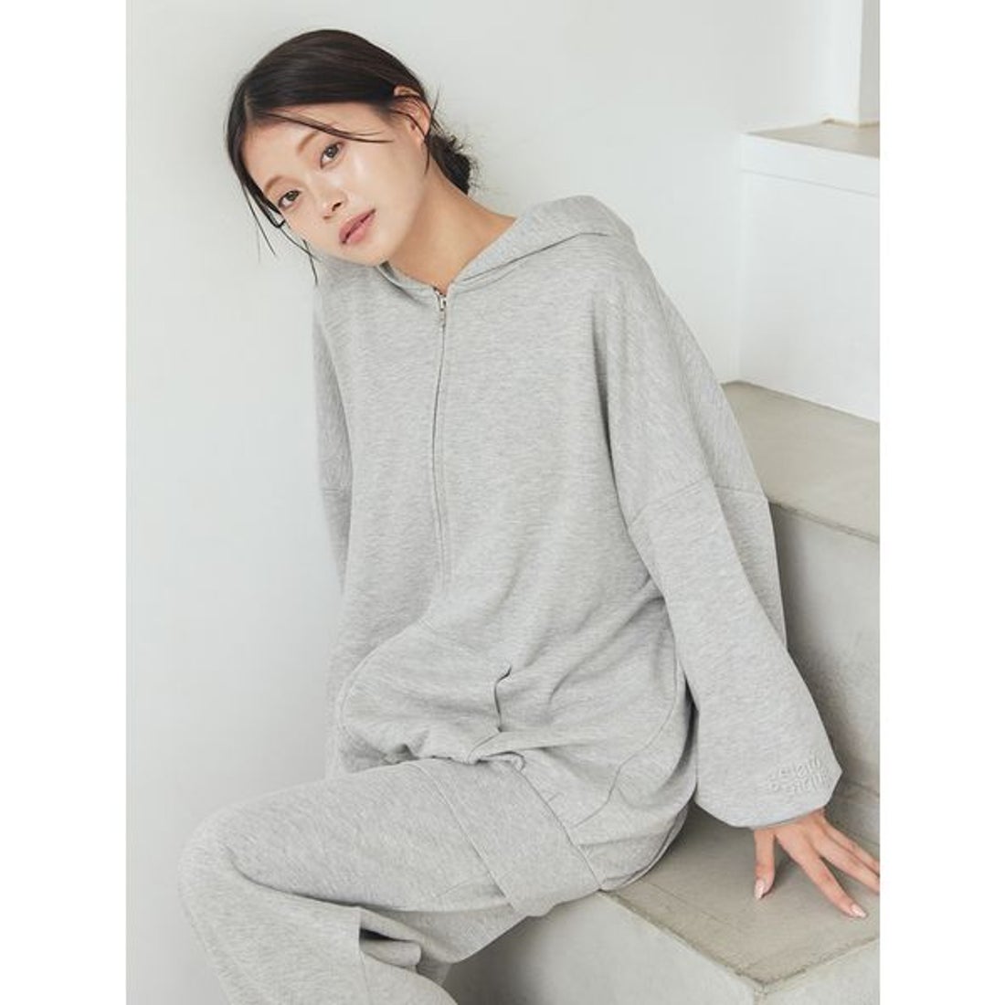 ジェラートピケ gelato pique 裏毛パーカ （BLU） - ファッション通販