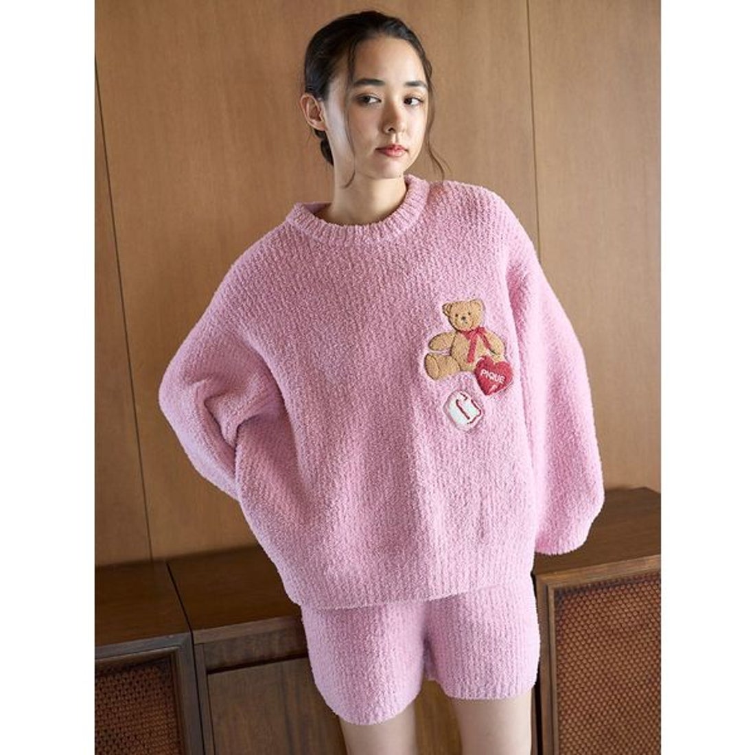 ジェラートピケ gelato pique 【ONLINE限定】ベビモコベアさがらプル