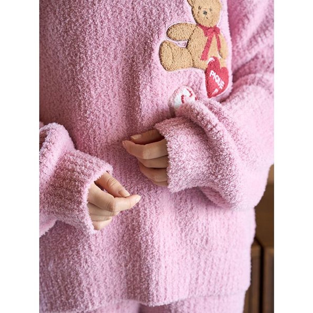 ジェラートピケ gelato pique 【ONLINE限定】ベビモコベアさがらプル