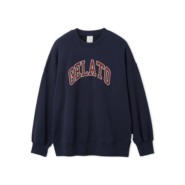 ジェラートピケ gelato pique ドーナツジャガードプルオーバー （NVY