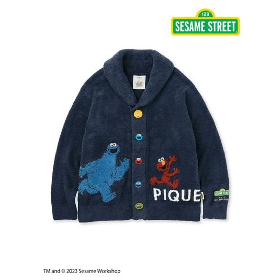 ジェラートピケ gelato pique 【SESAME STREET】【UNISEX】ジャガード