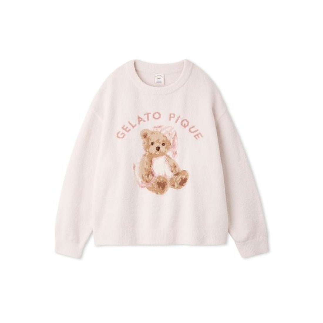 ジェラートピケ gelato pique GOOD NIGHT BEAR ジャガードプルオーバー
