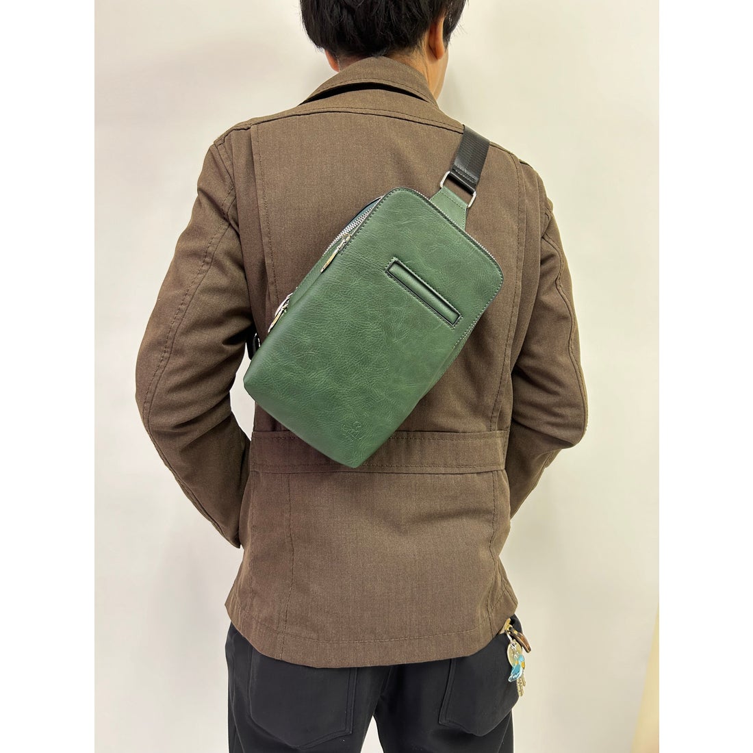 ディーケリー D.KELLY オープンポケットボディバッグ ワンショルダー