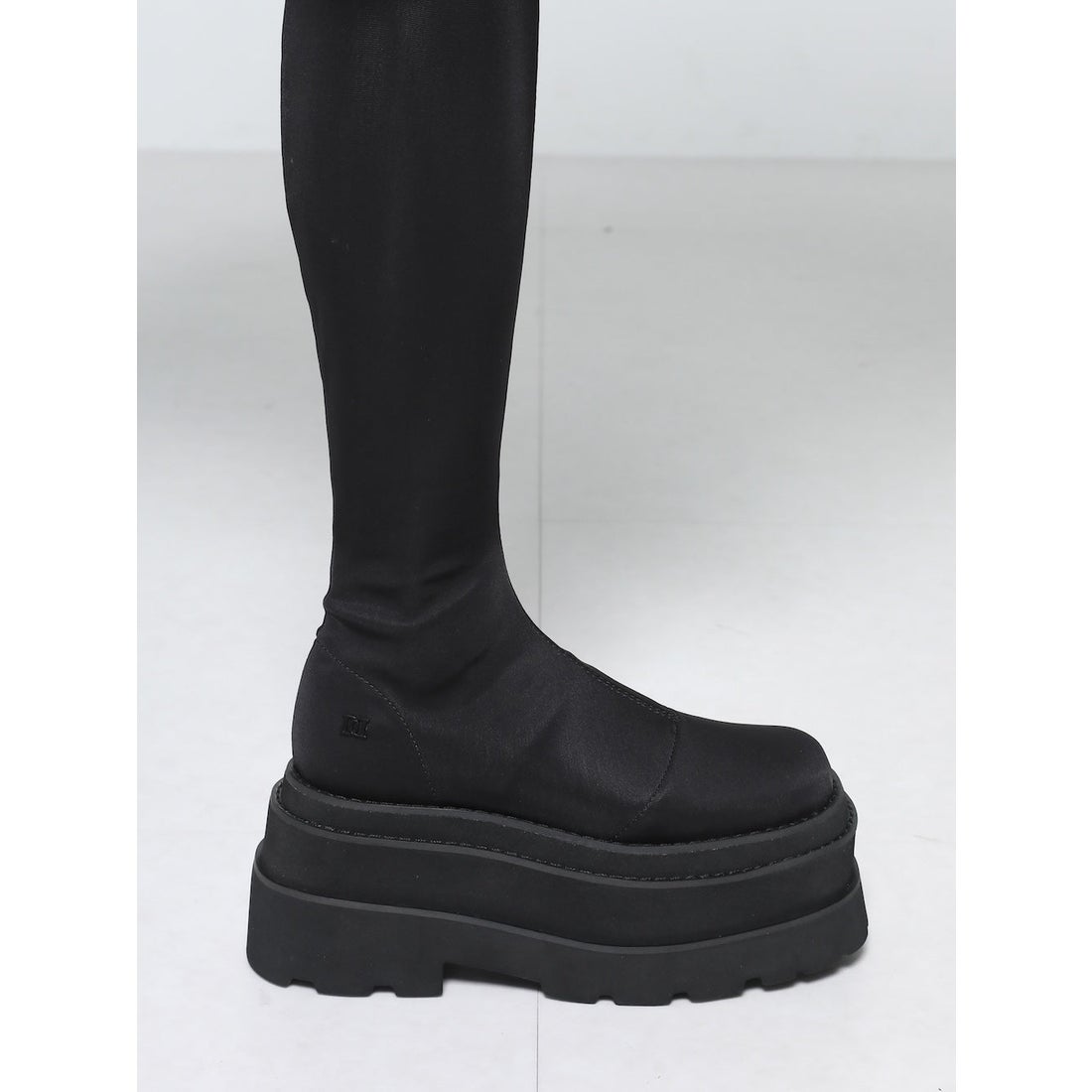 ダーリッチ Darich ウルトラストレッチフラットブーツ （ブラック