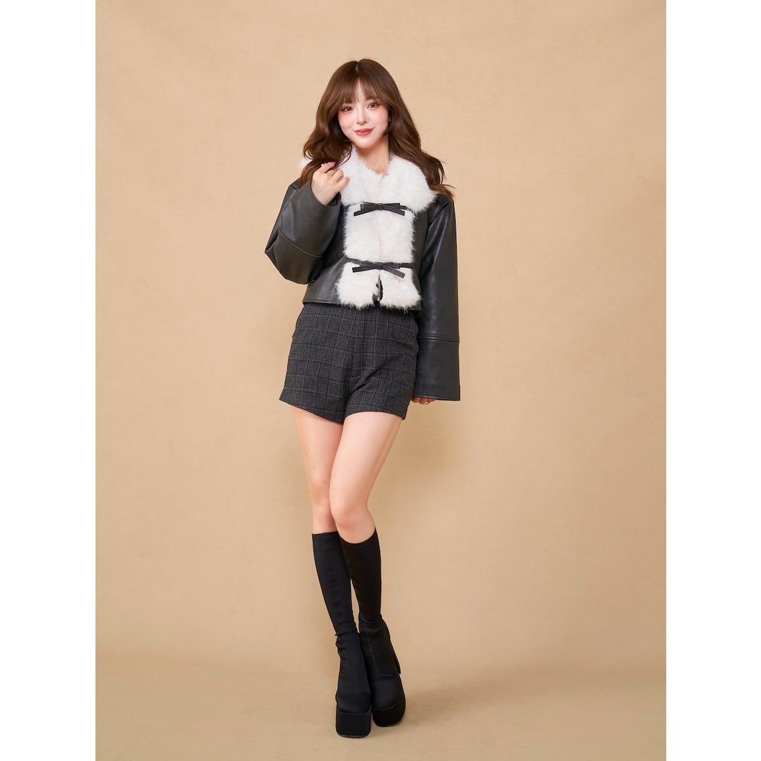 ダーリッチ Darich リボンベルトヴィンテージレザージャケット