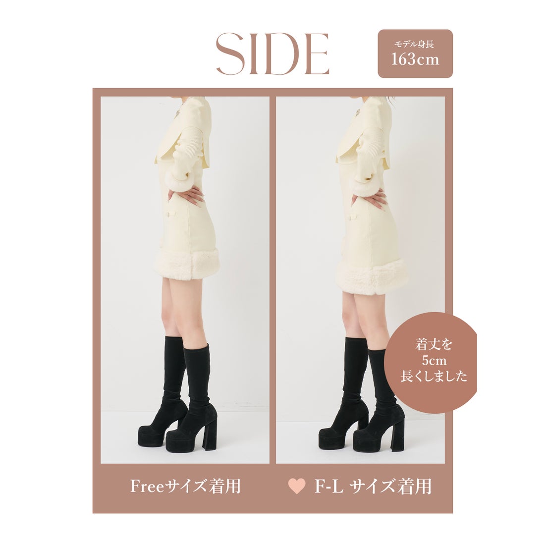 ダーリッチ Darich ビジューケープニットミニワンピース （ブラック