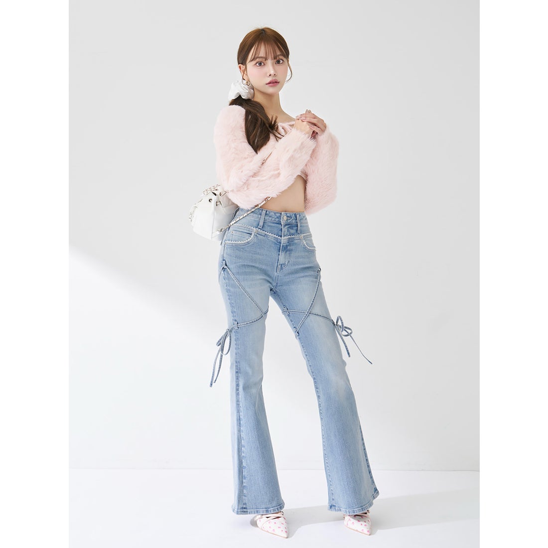 ダーリッチ Darich ケーブルニットソーセットミニワンピース