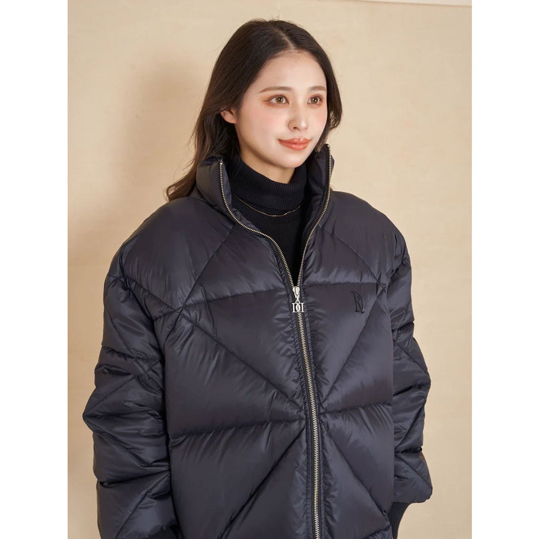 ダーリッチ Darich キルティングダウンジャケット （ピンク