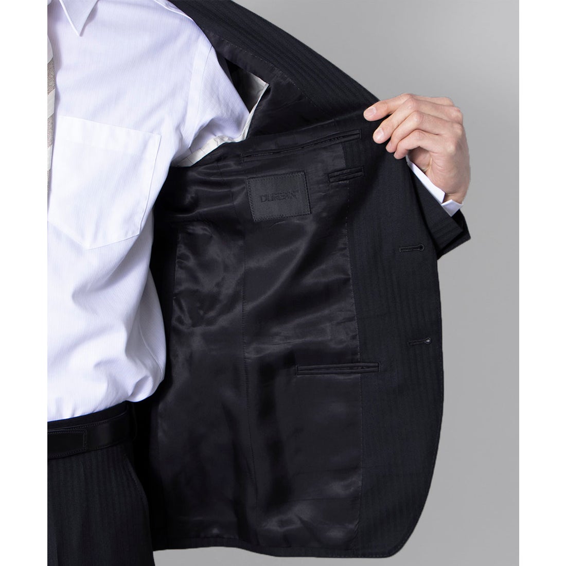 ブラックストライプスーツ （ブラック） -D'URBAN | ダーバン公式