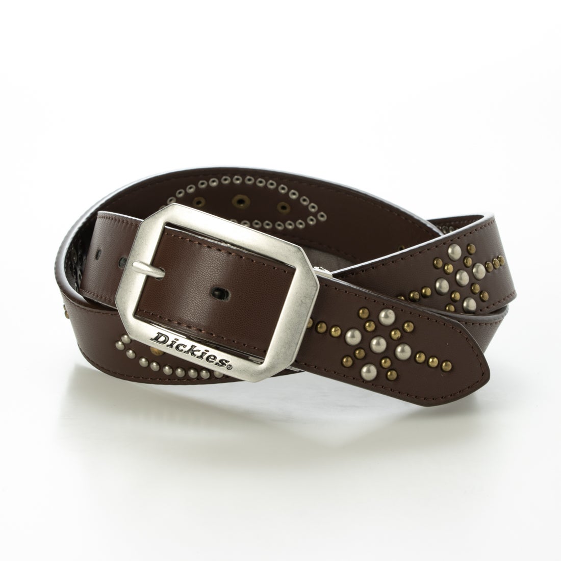 ディッキーズ Dickies DK 35mm スタッズベルト （D.ブラウン