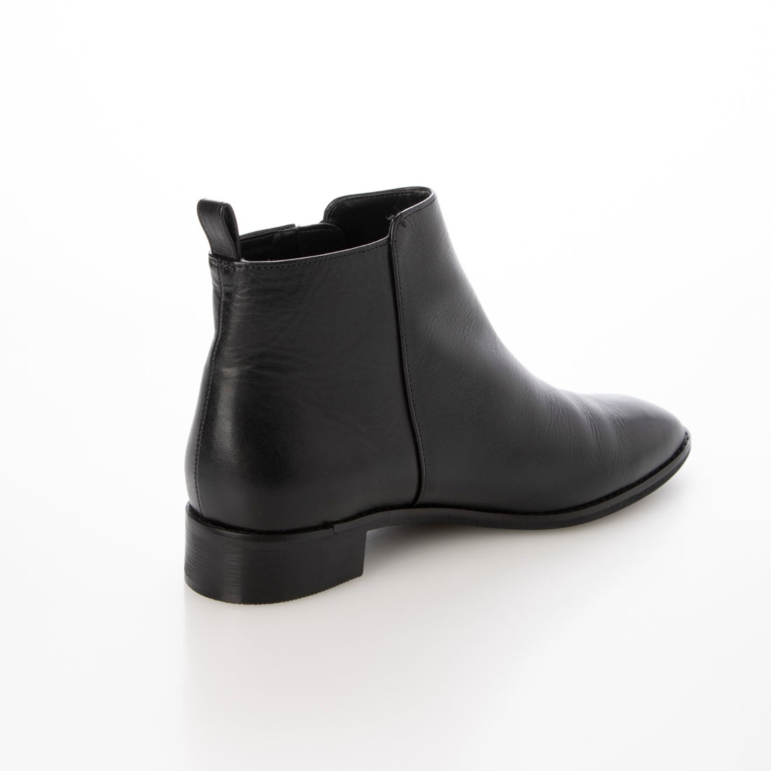 ダイアナ DIANA ショートブーツ （黒カーフ） -アウトレット通販