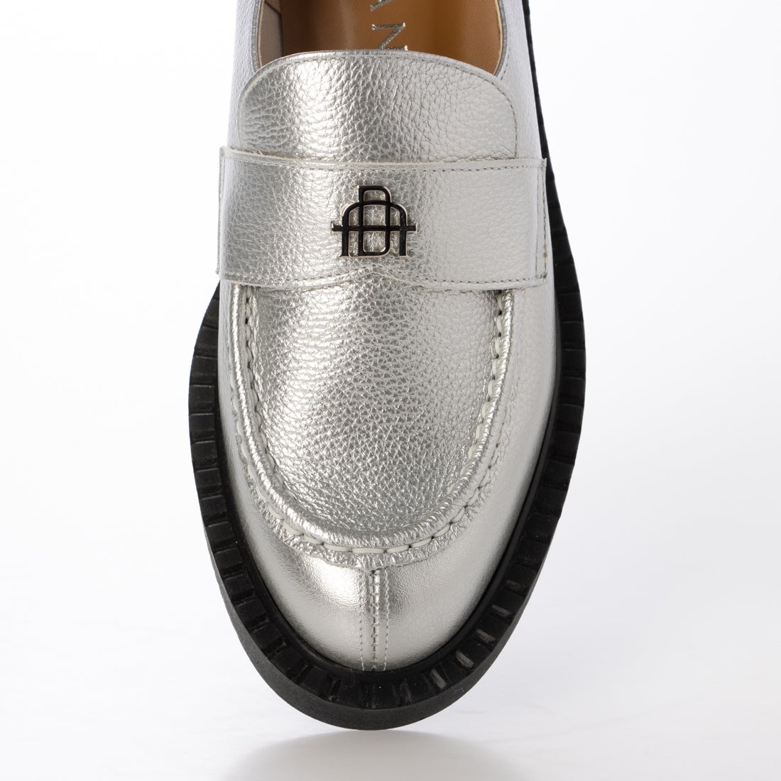 ダイアナ DIANA 厚底ローファー （シルバーカーフ） -アウトレット通販