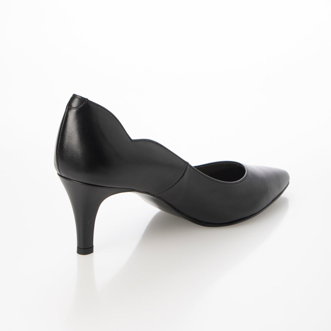 ダイアナ ポインテッドトゥ DIANA EM16338T （黒カーフ） -靴