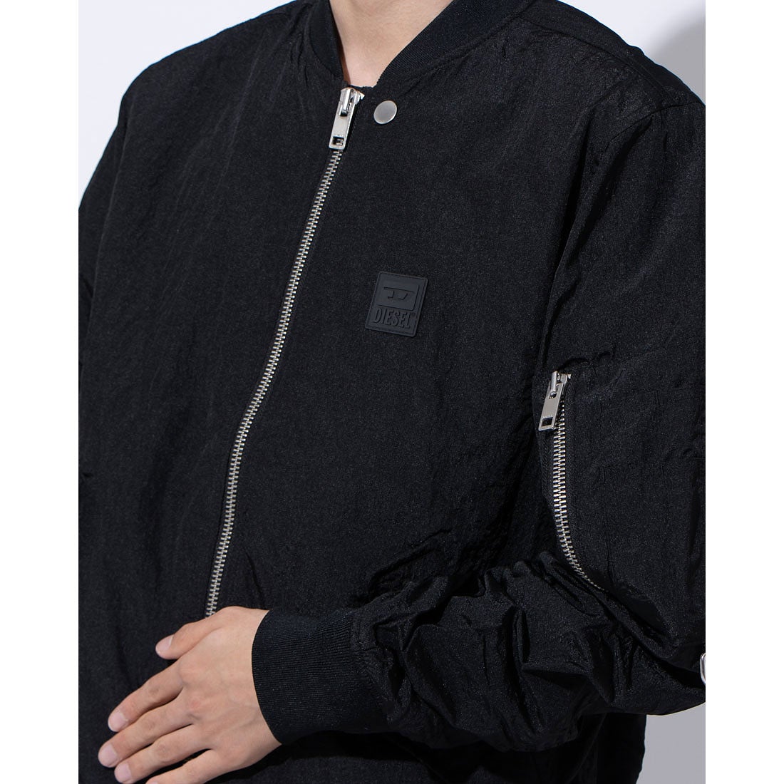 ディーゼル DIESEL MA-1タイプブルゾン （BLACK）J-DUST-KA