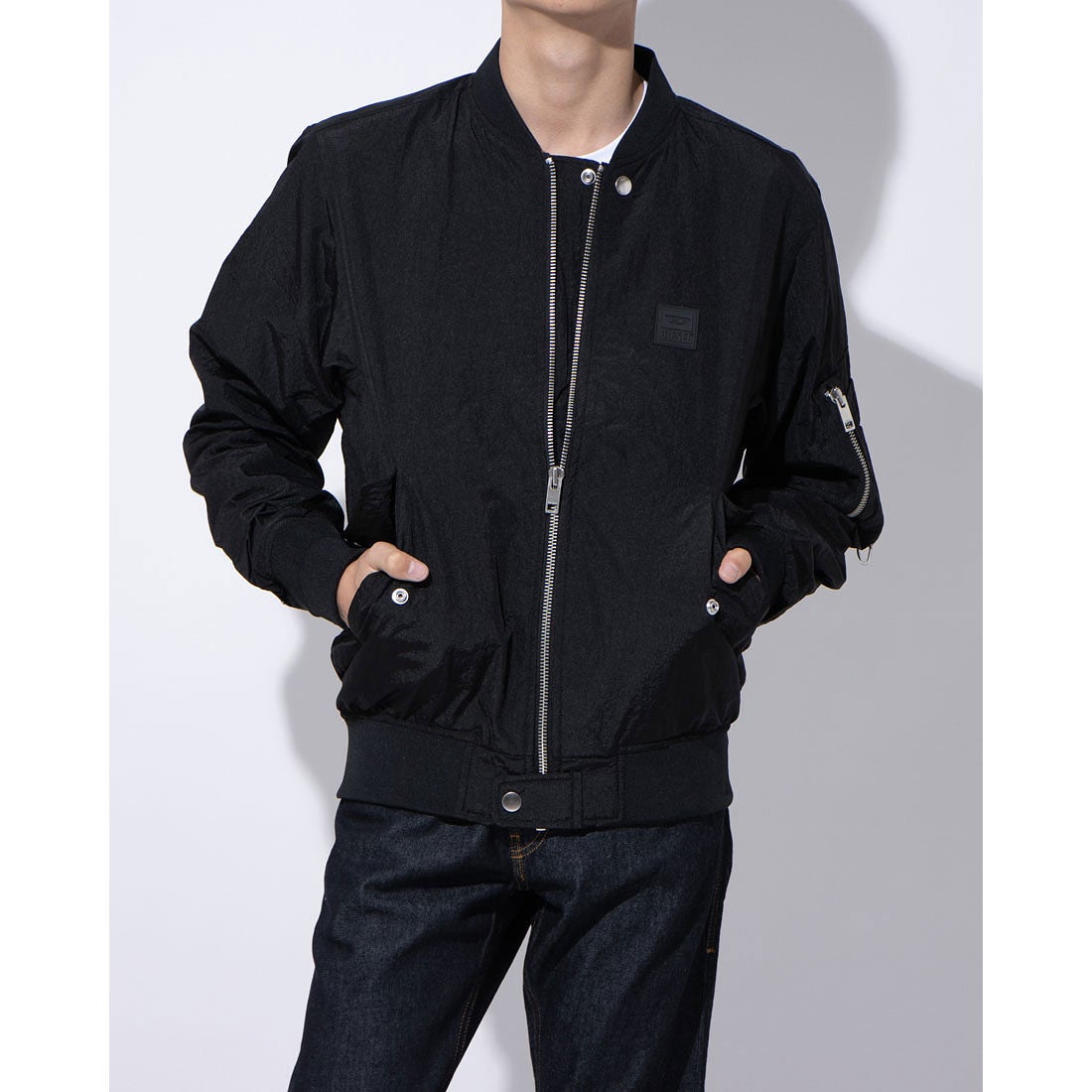 ディーゼル DIESEL MA-1タイプブルゾン （BLACK）J-DUST-KA