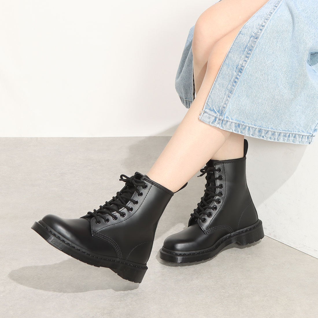ドクターマーチン Dr.Martens 8ホールブーツ 1460（BK） -waja bazar