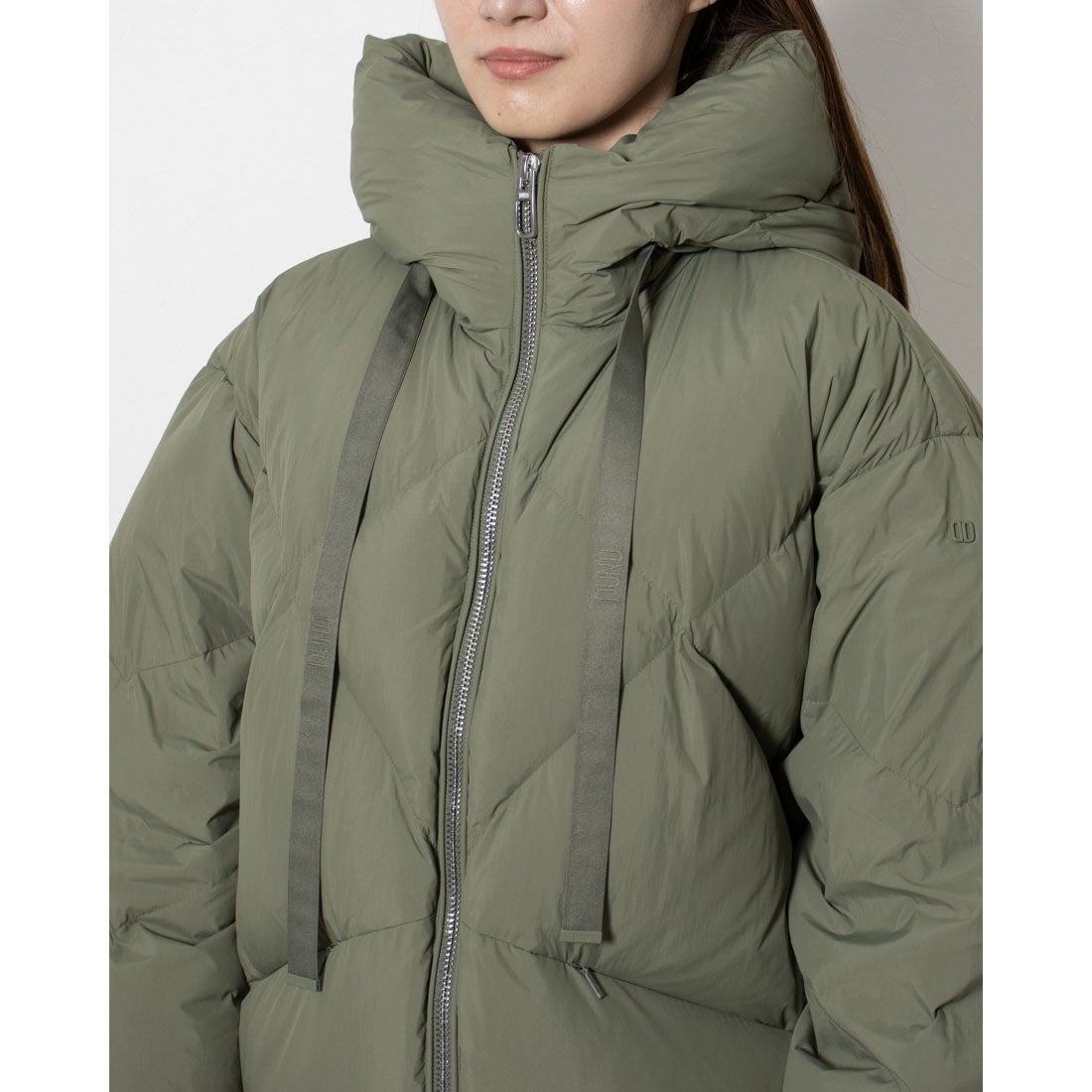 デュノ DUNO ショート丈 ダウンジャケット （Moss Green） -靴