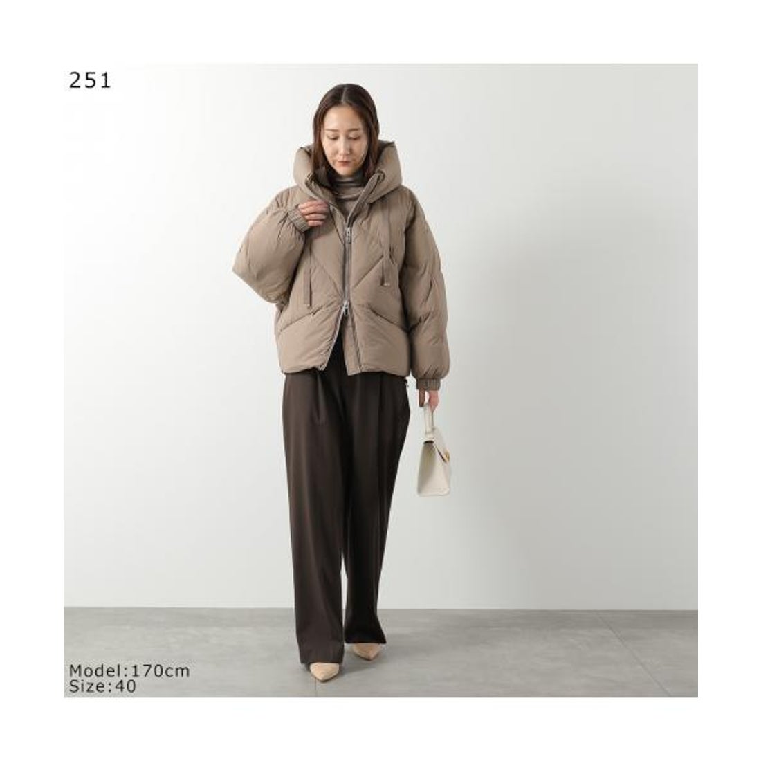 デュノ DUNO DUNO ダウンジャケット PEGGIE APRICA ペギー （838