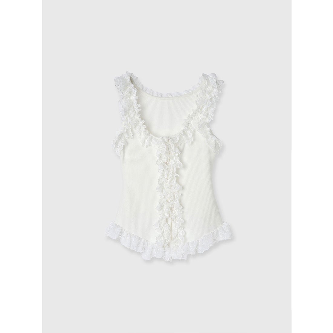 エイミーイストワール EIMY ISTOIRE レースドッキングカットタンク