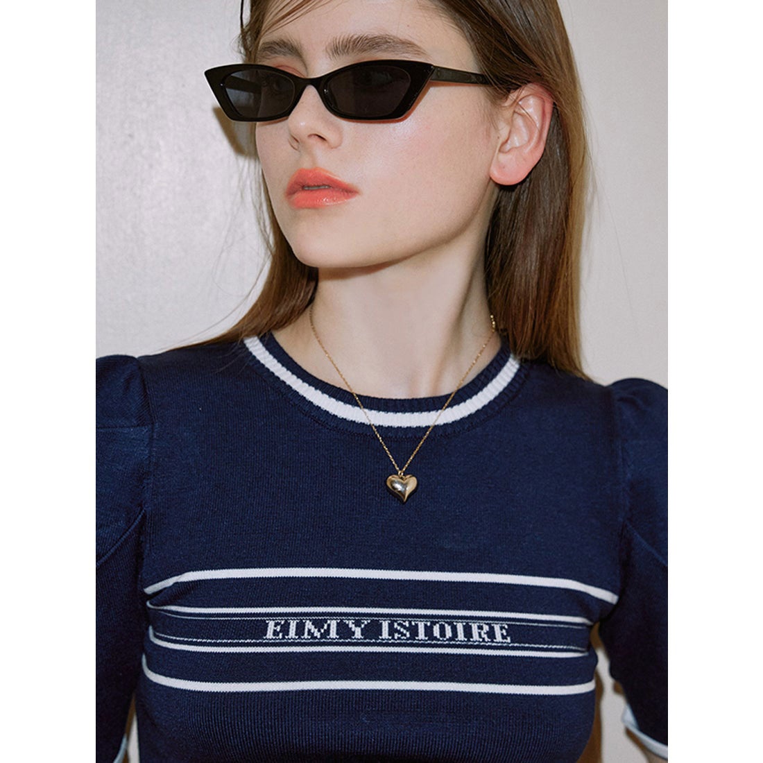 エイミーイストワール EIMY ISTOIRE EIMYロゴニットプルオーバー